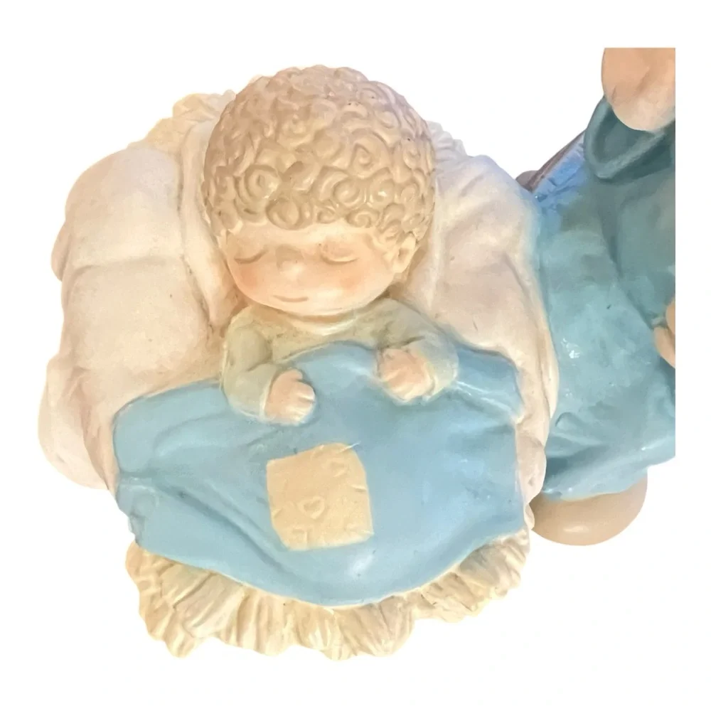 Nativity Precious Moments VTG 1999 Mary and Baby Jesus Large Figurine